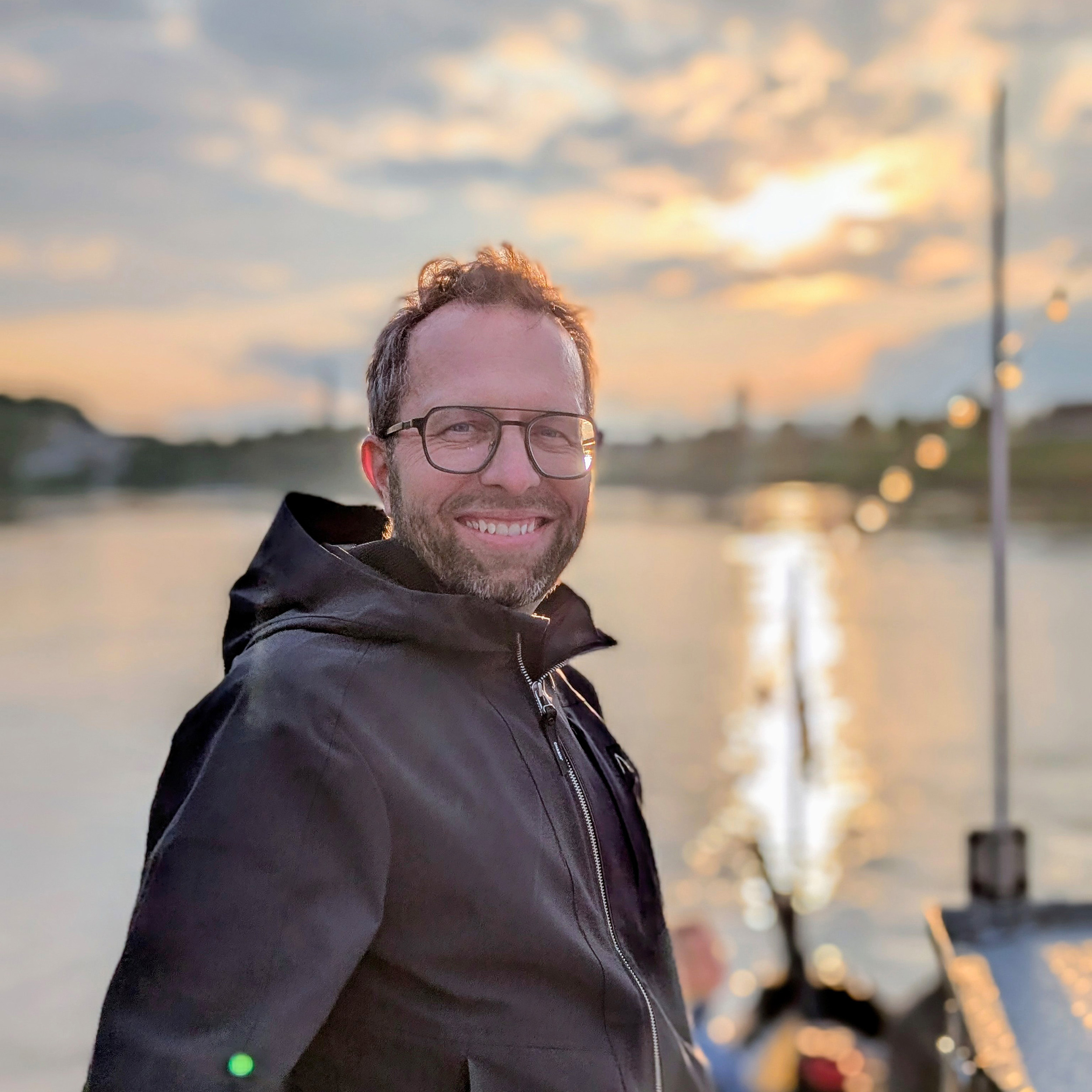 Porträt von Gerald am See